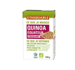 Quinoa croquant Equateur équitable et bio