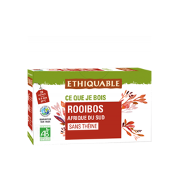 rooibos bio equitable ethiquable