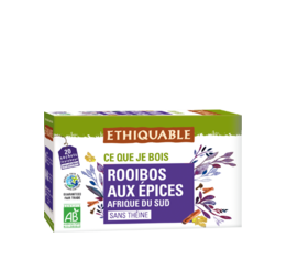 rooibos aux épices bio équitable ethiquable