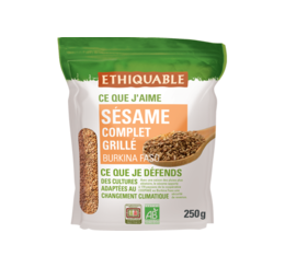 sésame grillé équitable et bio
