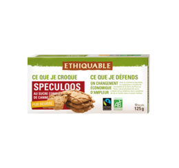 Spéculoos pur beurre au sucre de canne complet équitable et bio - ETHIQUABLE