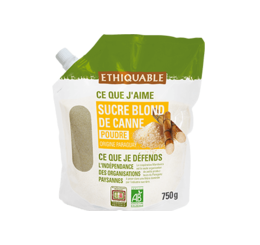 sucre blond de canne bio equitable ethiquable