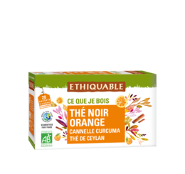 thé noir orange ethiquable bio commerce équitable