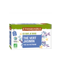 thé vert jasmin bio equitable ethiquable