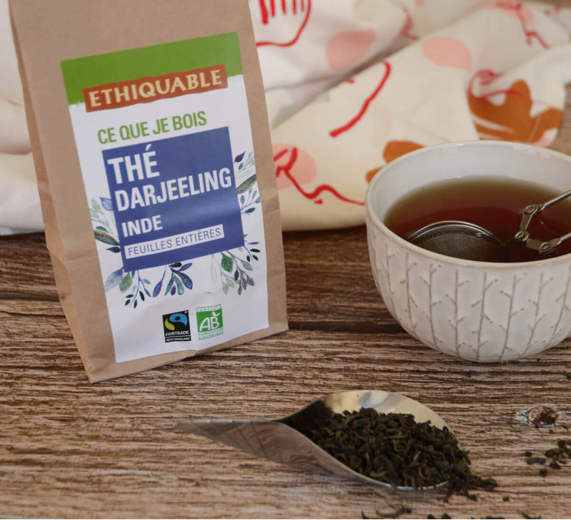 Thé Darjeeling feuilles entières vrac