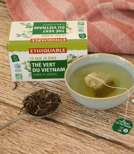 thé vert ethiquable bio commerce équitable