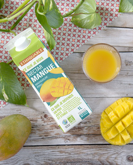 verre nectar mangue ethiquable bio equitable
