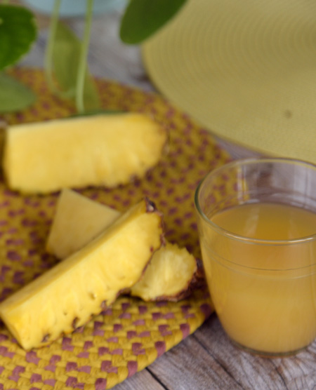 verre pur jus ananas ethiquable bio equitable